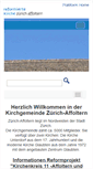 Mobile Screenshot of glaubten.ch