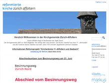 Tablet Screenshot of glaubten.ch